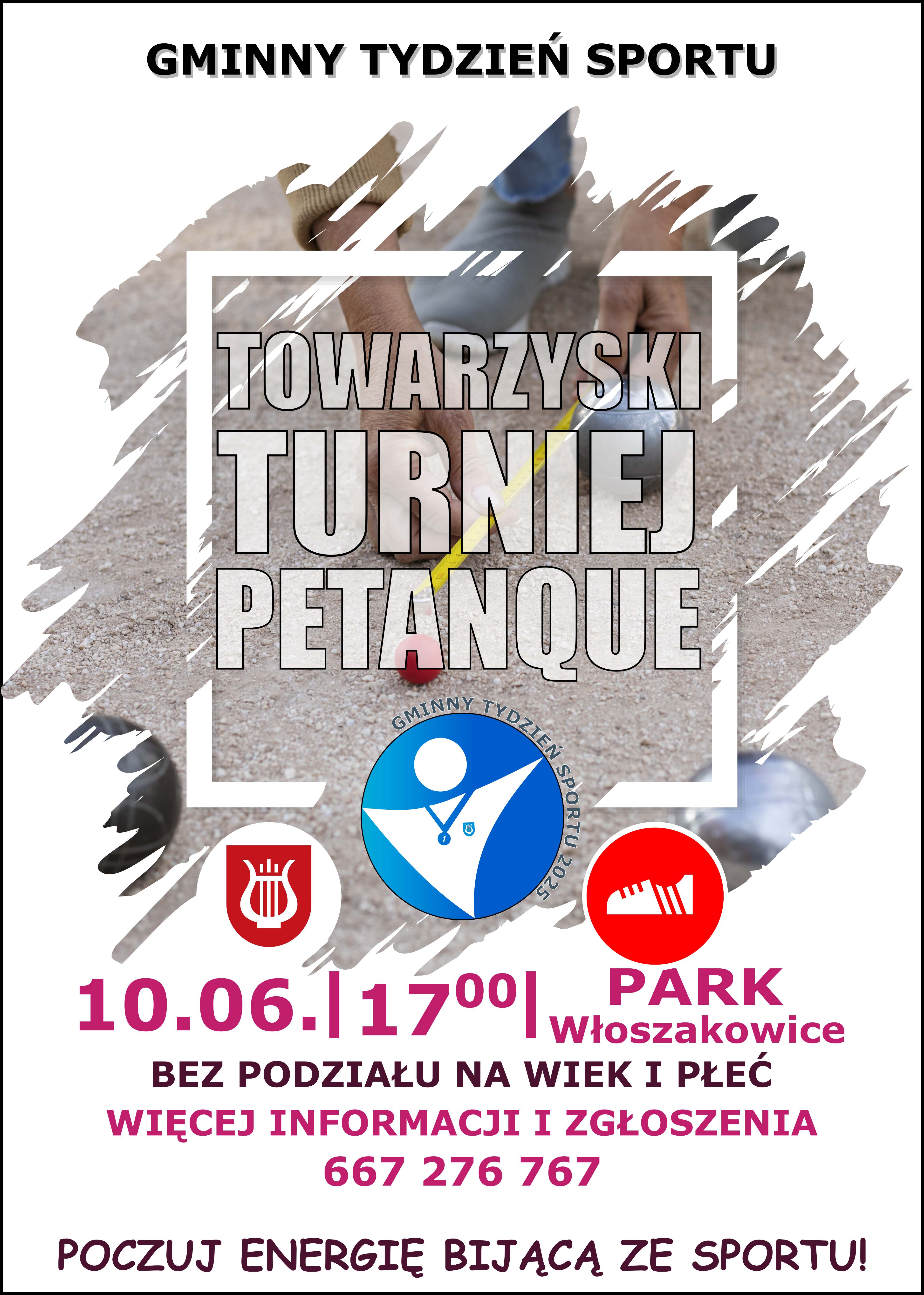plakat petanque GTS 2025