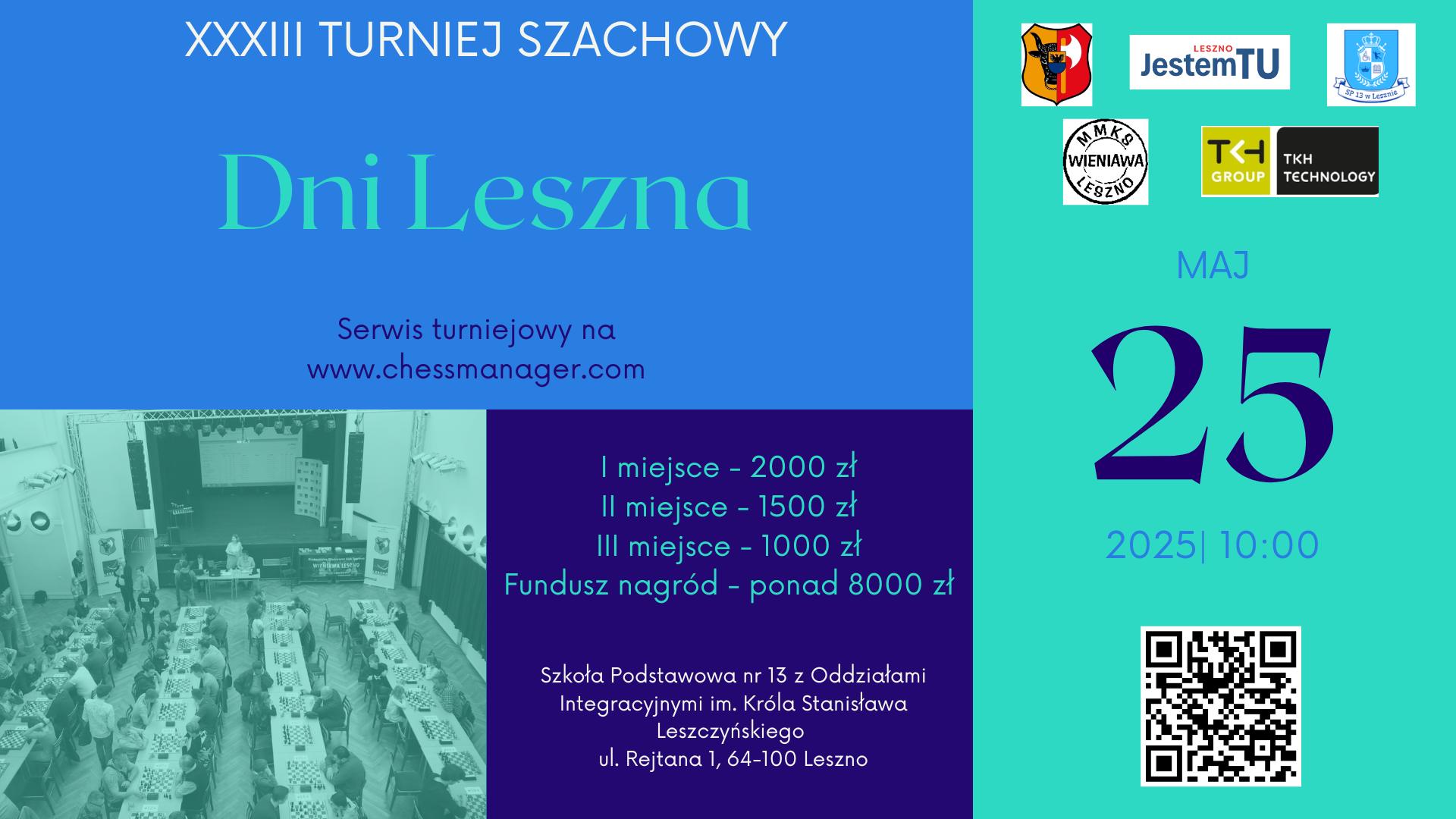 XXXIII Turniej Szachowy Dni Leszna