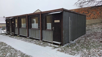 Gminny Klub Sportowy ogłasza sprzedaż kontenera socjalnego