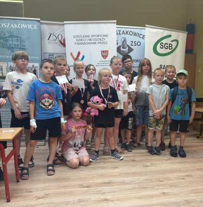 Szachiści z Włoszakowic powitali wakacje turniejem