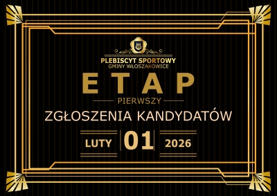 Plebiscyt Sportowy Gminy Włoszakowice! Rozpoczynamy I etap