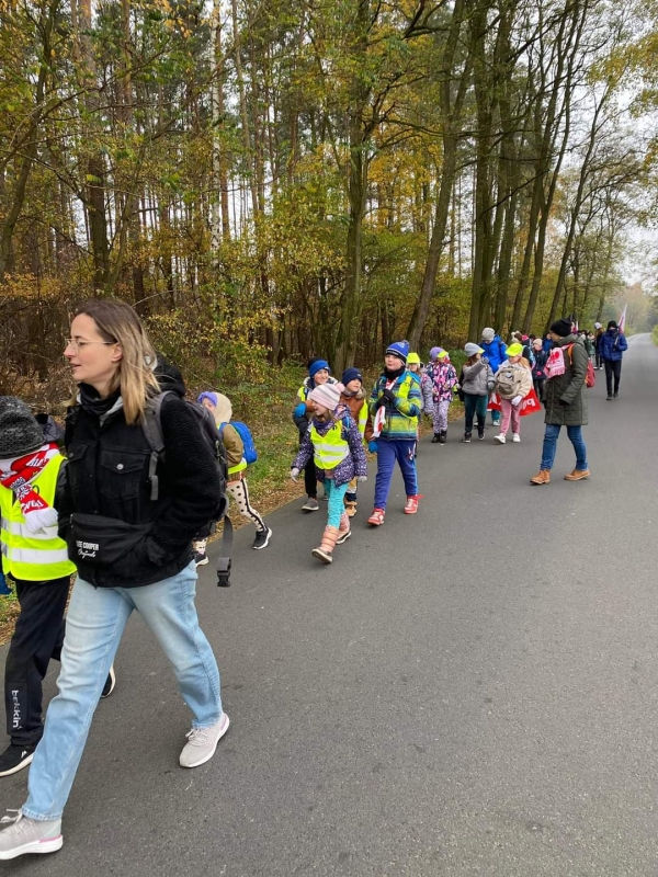 Turyści uczcili Święto Niepodległości